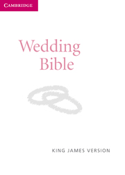 KJV WEDDING BIBLE