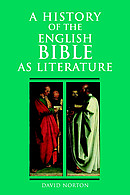 HISTORY OF THE ENGLISH BIBLE AS LITERATURE