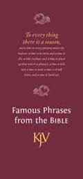 FAMOUS PHRASES FROM THE BIBLE KJV