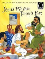 JESUS WASHES PETERS FEET