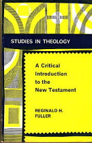 A CRITICAL INTRODUCTION TO THE NEW TESTAMENT
