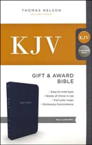 KJV GIFT AND AWARD BIBLE BLUE