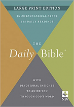 NIV DAILY BIBLE LARGE PRINT 