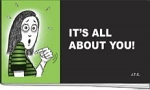 ITS ALL ABOUT YOU CHICK TRACT PACK OF 25