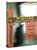 WIERSBE BIBLE STUDY SERIES EPHESIANS