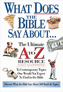 WHAT DOES THE BIBLE SAY ABOUT