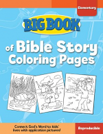 BIG BOOK OF BIBLE STORY COLOURING PAGES