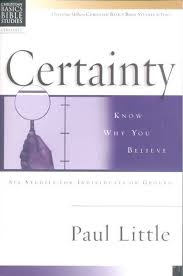 CHRISTIAN BASICS: CERTAINTY