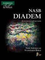 NASB DIADEM REFERENCE BIBLE BLACK CALF