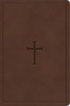 CSB GIANT PRINT REFERENCE BIBLE BROWN