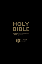 NIV LARGER PRINT PERSONAL SIZE BIBLE