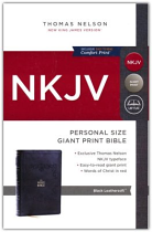 NKJV GIANT PRINT PERSONAL SIZE BIBLE