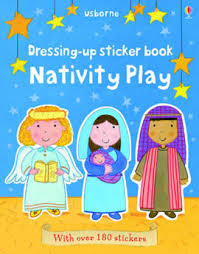 NATIVITY PLAY DRESSING UP STICKER BOOK