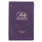 KJV GIANT PRINT BIBLE PURPLE THUMB INDEX