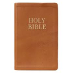 KJV GIANT PRINT BIBLE BUTTERSCOTCH THUMB INDEX