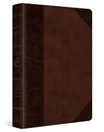 ESV PERSONAL REFERENCE BIBLE BROWN WALNUT