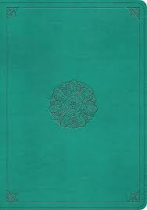 ESV STUDY BIBLE TURQUOISE IMITATION