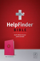 NLT HELPFINDER BIBLE PINK