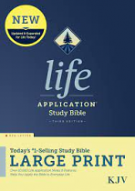 KJV LIFE APPLICATION STUDY BIBLE LARGE PRINT 