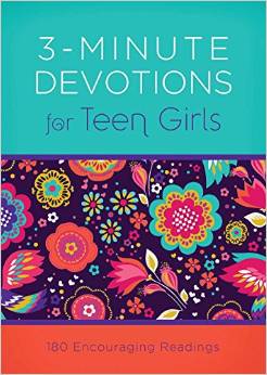 3 MINUTE DEVOTIONS FOR TEEN GIRLS