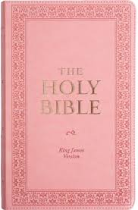KJV GIANT PRINT BIBLES SUNRISE PINK
