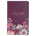 KJV GIANT PRINT BIBLES PURPLE FLORAL