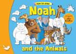 HOW TO DRAW NOAH AND THE ANIMALS