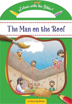 THE MAN ON THE ROOF COLOURING BOOK