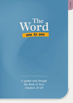 THE WORD ONE TO ONE ACTS BOOK 11