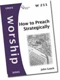 W211 HOW TO PREACH STRATEGICALLY