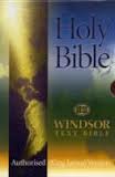 KJV WINDSOR TEXT BIBLE THUMB INDEX