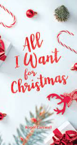 ALL I WANT FOR CHRISTMAS PACK OF 25