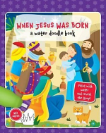 WHEN JESUS WAS BORN WATER DOODLE BOOK