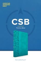 CSB THINLINE BIBLE TEAL