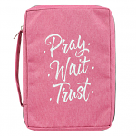 PRAY WAIT TRUST BIBLE CASE