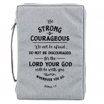 COURAGEOUS GREY BIBLE CASE