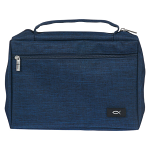 NAVY POLYESTER VALUE BIBLE CASE LARGE