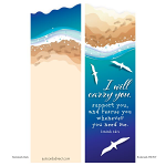 FOOTPRINTS CHRISTIAN BOOKMARK