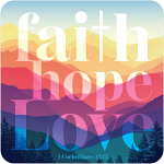 FAITH HOPE LOVE COASTER  