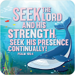 SEEK HIS STRENGTH COASTER 