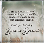 SOMEONE SPECIAL GLASS BLOCK