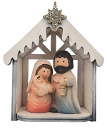 RESIN NATIVITY SCENE