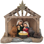 RESIN NATIVITY SCENE