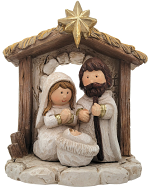 RESIN NATIVITY SCENE