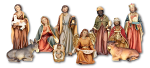 RESIN NATIVITY SET