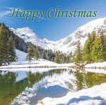 HAPPY CHRISTMAS CARDS PACK OF 10