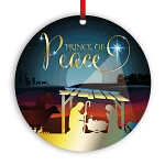 PRINCE OF PEACE CERAMIC CHRISTMAS DECORATION