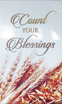 COUNT YOUR BLESSINGS WALL PLAQUE