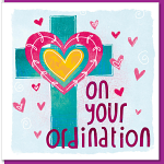 ORDINATION GREETINGS CARD