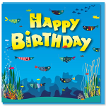OCEAN BIRTHDAY CARD